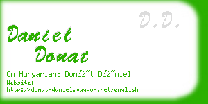 daniel donat business card